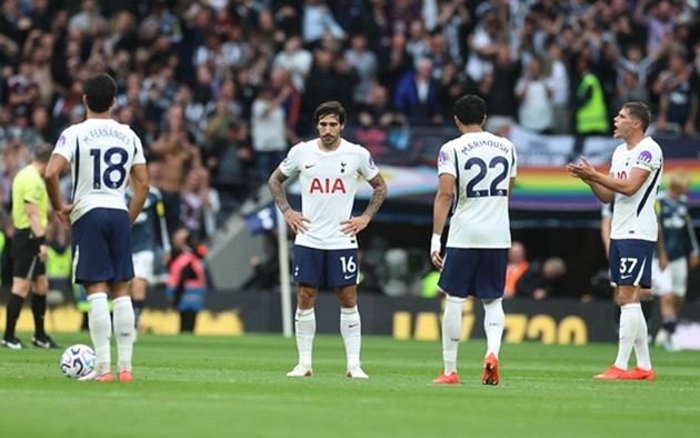 Tottenham gặp khó trong việc ghi bàn. (Ảnh: EPA Images)