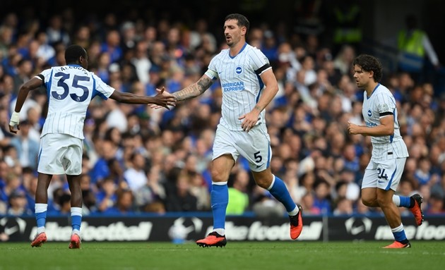 Brighton & Hove Albion có thể gây ra nhiều khó khăn cho Arsenal. Ảnh: EPA/DANIEL HAMBURY