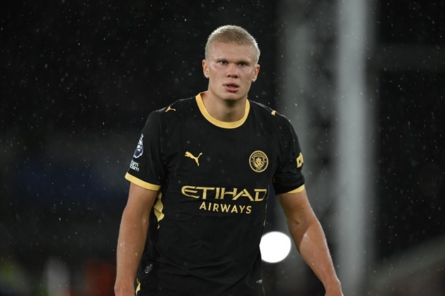 Erling Haaland được cả Real Madrid và Barcelona quan tâm. Ảnh: EPA/DANIEL HAMBURY