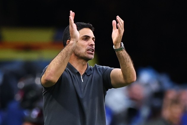 HLV Arteta lên tiếng về tương lai tại Arsenal. Ảnh: EPA