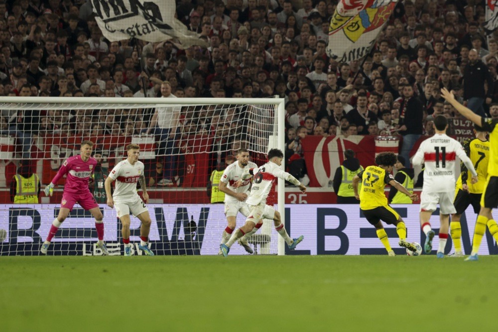Stuttgart chuẩn bị tiếp đón Dortmund trên sân nhà. Ảnh: EPA IMAGES. 