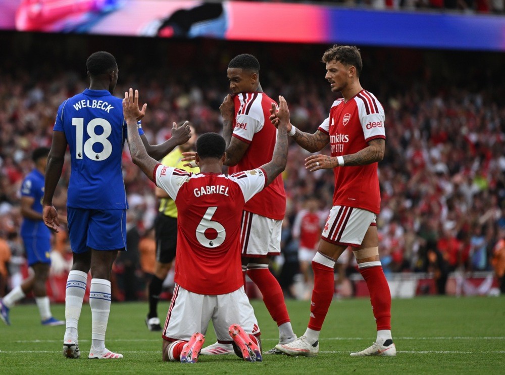 Arsenal đang thể hiện phong độ ấn tượng. Ảnh:  EPA/DANIEL HAMBURY EDITORIAL USE ONLY.