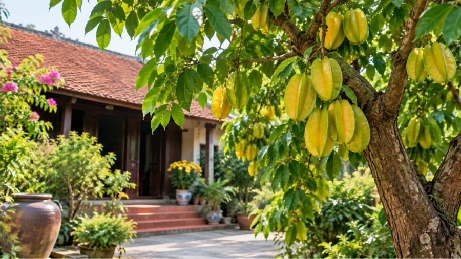 Nhiều người thích trồng cây khế phong thủy