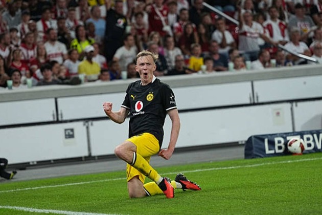 ghi bàn thắng duy nhất cho Dortmund. Ảnh: 