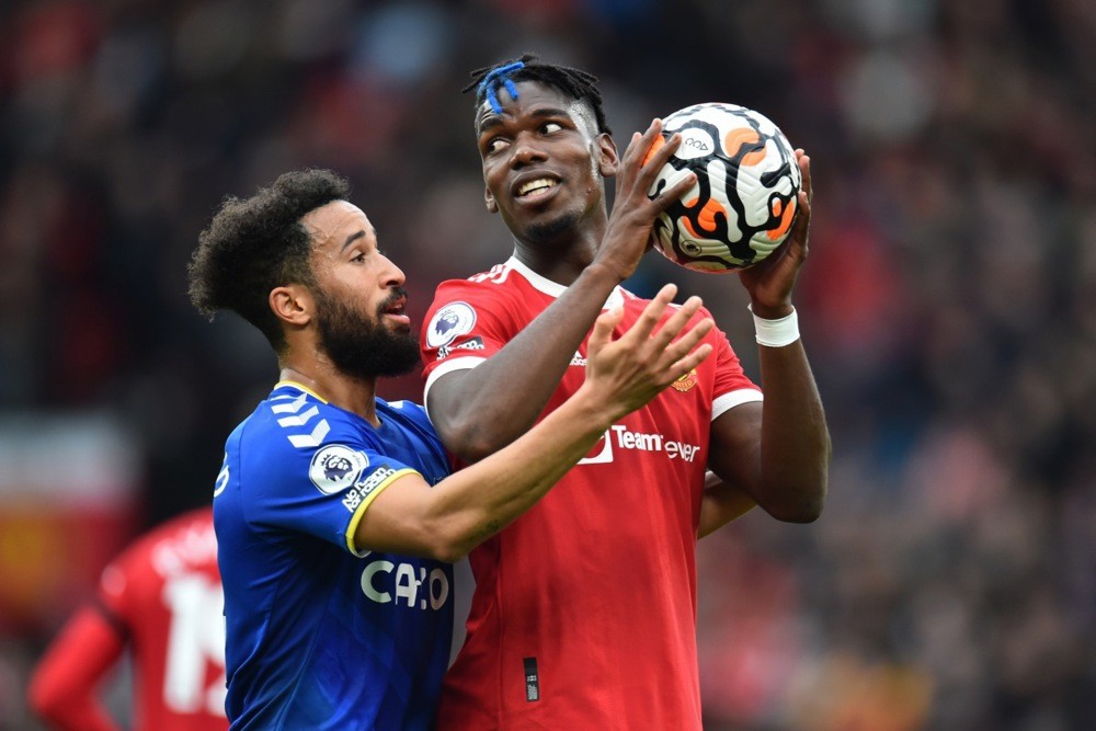  ngày còn thi đấu cho Everton. Ảnh: EPA.