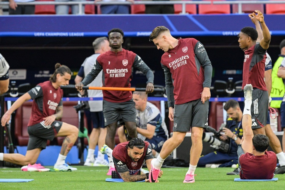 Viktor Gyokeres không còn chỗ đứng trong đội hình Arsenal. Ảnh: EPA.