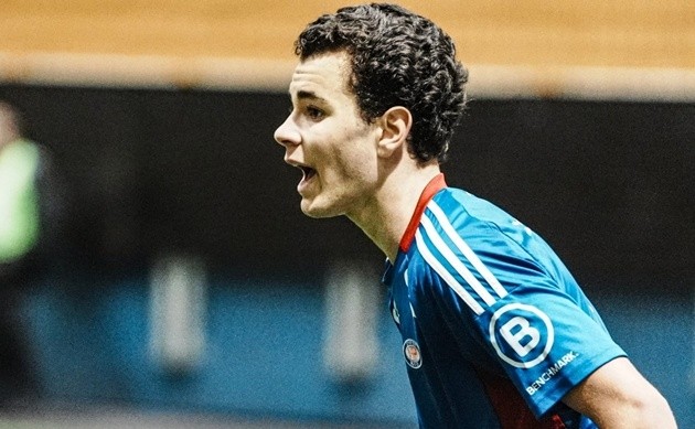 Gabriel Rajkovic là mục tiêu của cả Man United và Barcelona. (Ảnh: CLB Valerenga)