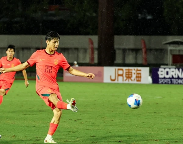 U23 Trung Quốc giành 1 điểm dù bị đánh giá thấp hơn. Ảnh: CFA