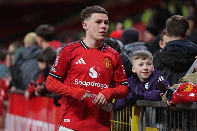 Kai Rooney đang ngày một trưởng thành trong màu áo đội trẻ Man United. Ảnh: 