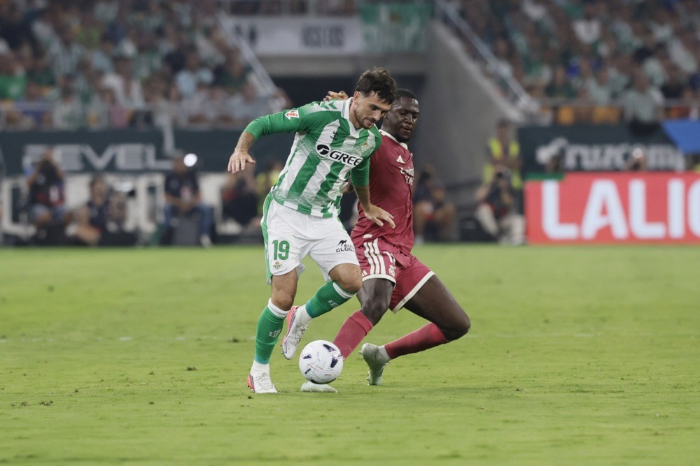 Konate để lại dấu ấn rõ nét trong quãng thời gian đầu gia nhập Real. Ảnh: EFE/ Jose Manuel Vidal EPA/Jose Manuel Vidal,