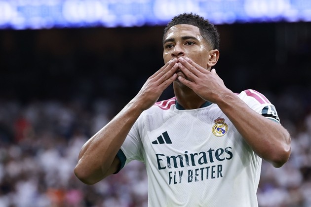 Real Madrid muốn gia hạn với Jude Bellingham. Ảnh: EPA/CHEMA MOYA