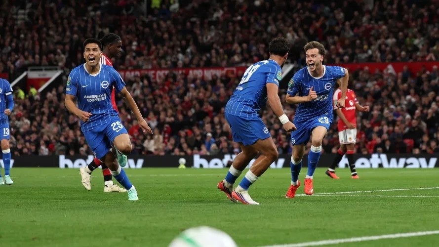 Màn thua ngược trước Brighton phơi bày nhiều vấn đề của Man Utd. Ảnh: James Boardman/Brighton & Hove Albion FC.