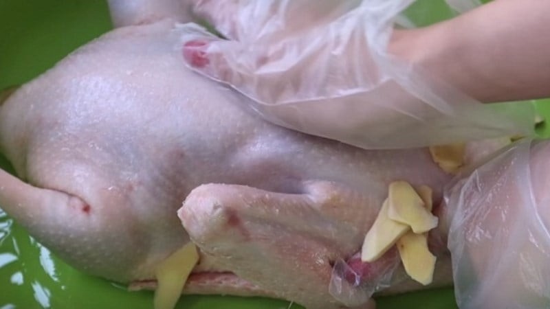 Chọn vịt ngon và làm sạch