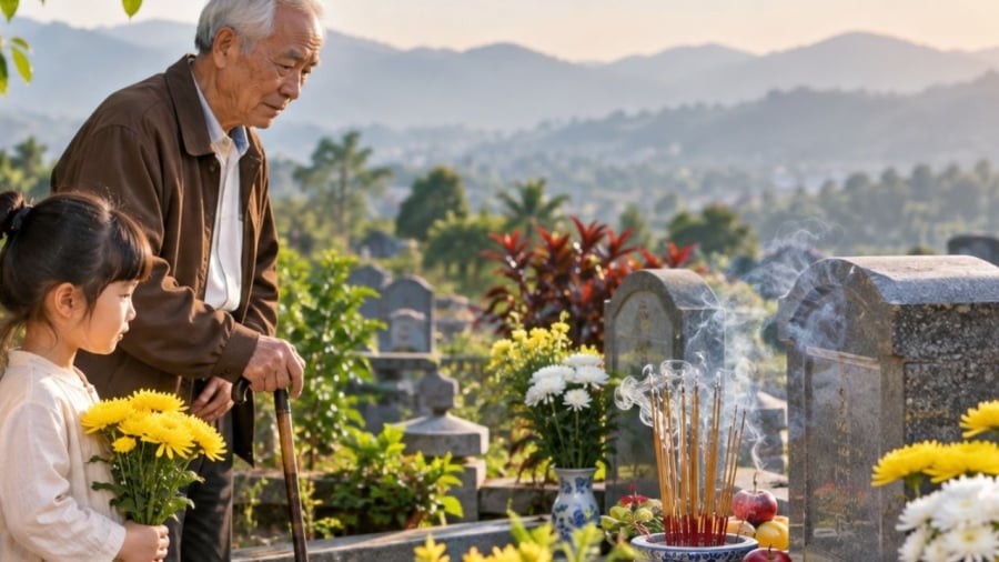 Tảo mộ là phong tục đẹp nhưng những người này nên tránh