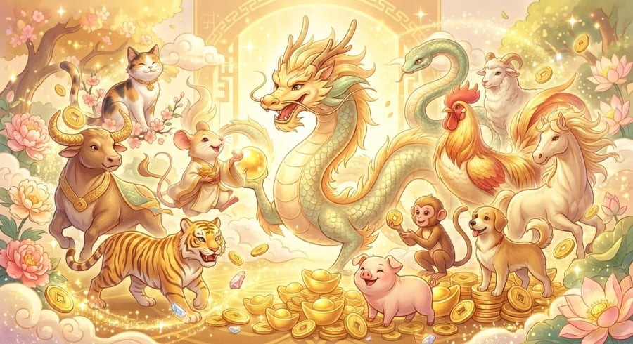 Tuần 21 - 27/9, tài chính 12 con giáp có sự phân hóa, người dễ tăng thu, người cần thận trọng chi tiêu.