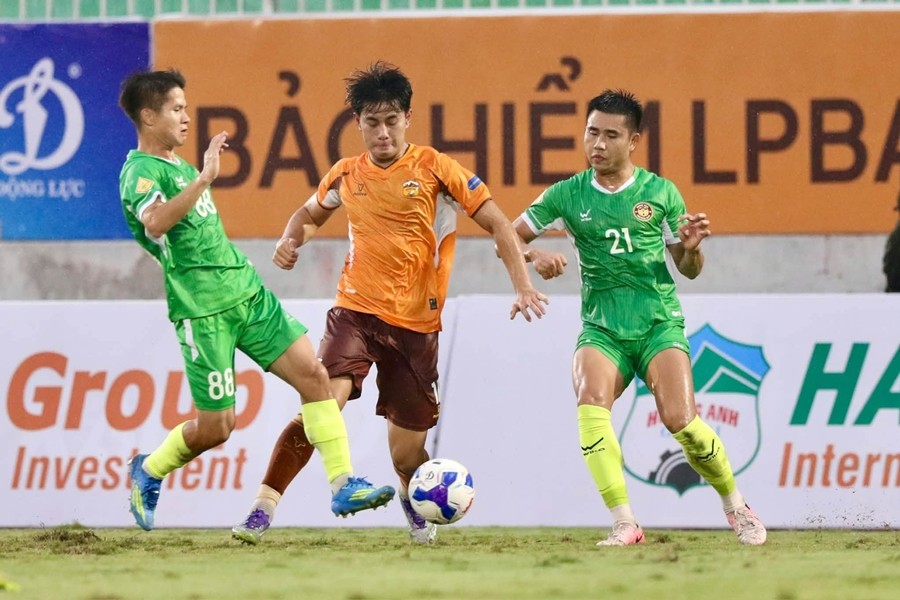 HAGL gây thất vọng khi để thua Hưng Yên FC. Ảnh: Hoàng Anh Gia Lai FC.