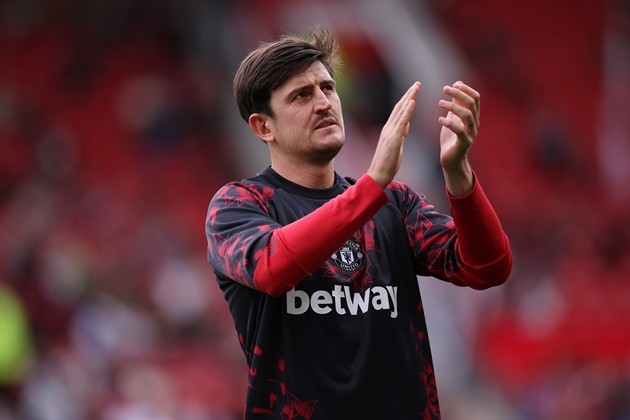 Harry Maguire chê khả năng dứt điểm của Manchester United. Ảnh: EPA/ADAM VAUGHAN