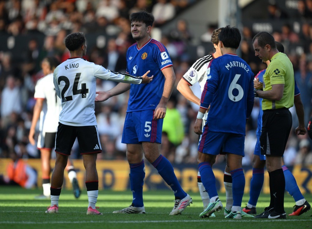 Man Utd đã có một màn trình diễn kém cỏi trước Fulham. Ảnh: EPA IMAGES. 