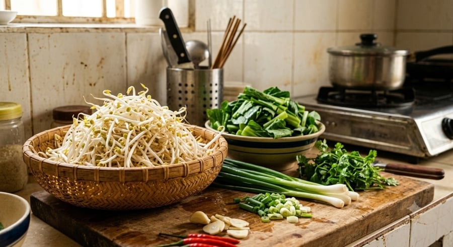 Giá đỗ cần được lựa chọn từ nguồn đáng tin cậy và nấu chín kỹ để giảm nguy cơ nhiễm khuẩn.