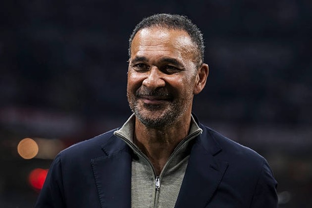 Huyền thoại Gullit. Ảnh: Nicolo Campo/LightRocket via Getty Images