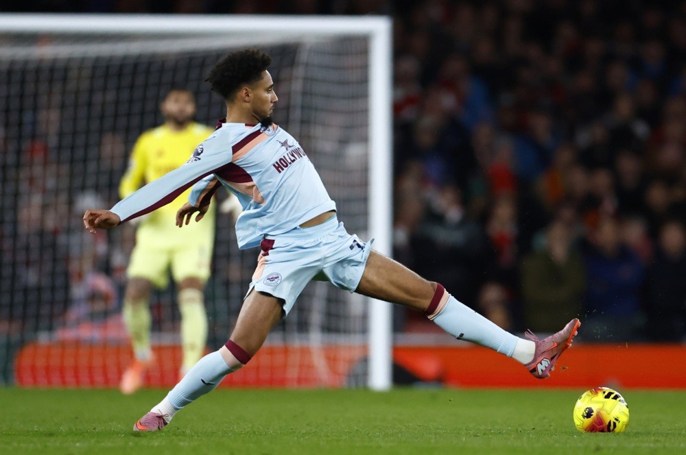 Kevin Schade lọt tầm ngắm Arsenal. Ảnh: EPA.