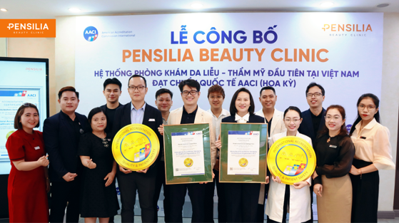 Pensilia đạt chuẩn quốc tế AACI ( Hoa Kỳ)