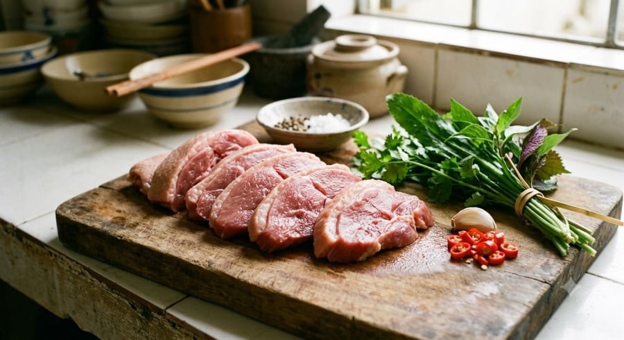 Thịt vịt cung cấp protein cùng một số vi chất như vitamin B12 và selen, phù hợp để đa dạng hóa nguồn đạm trong bữa ăn.