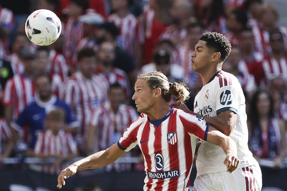 Bellingham là điểm sáng hiếm hoi của Real Madrid. Ảnh: EPA IMAGES. 
