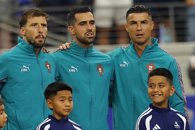 Bồ Đào Nha đặt mục tiêu cao tại Nations League. Ảnh: EPA/CHRISTOPHER NEUNDORF