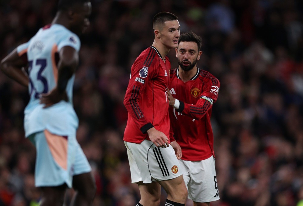 Man Utd đang trả giá vì không mua tiền đạo dự phòng cho Sesko. Ảnh: EPA IMAGES. 