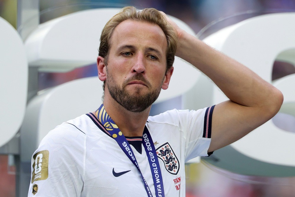 Harry Kane vẫn tiếc nuối vì trận thua Argentina. Ảnh: EPA.