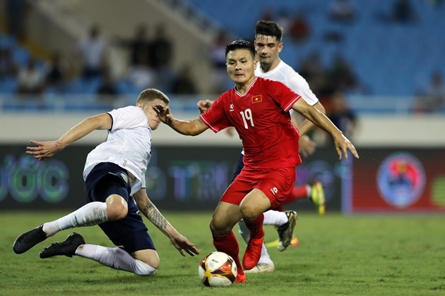 Quang Hải không thể tham dự FIFA ASEAN Cup 2026 vì chấn thương. Ảnh: EPA.
