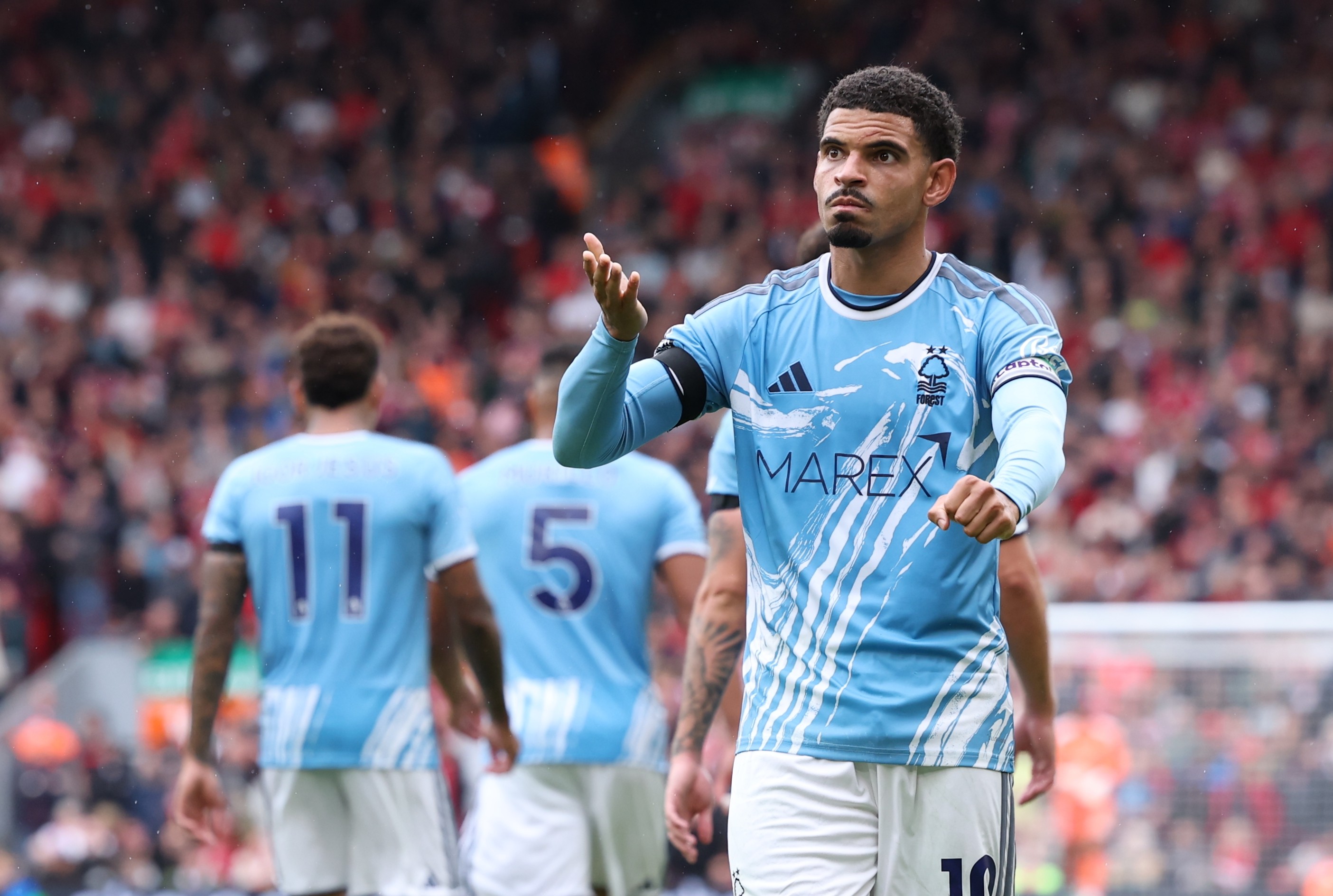 Morgan Gibbs-White xứng đáng được trao cơ hội trên tuyển Anh. Ảnh: EPA/ADAM VAUGHAN