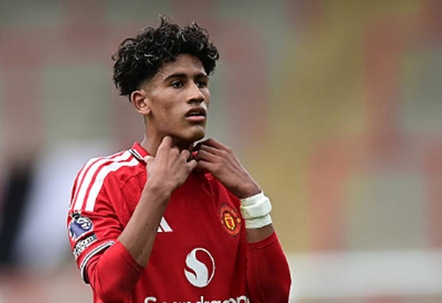JJ Gabriel lọt vào mắt xanh của nhiều đội bóng lớn hàng đầu Châu Âu hiện nay. Ảnh: Manchester United/Manchester United qua Getty Images
