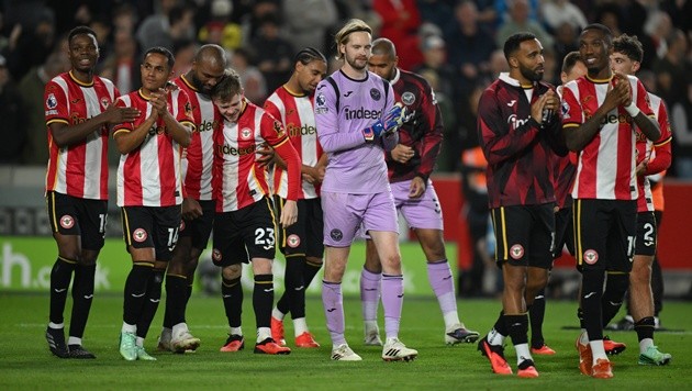 Brentford vừa đánh bại Chelsea thuyết phục. (Ảnh: EPA Images)