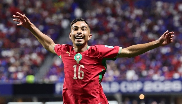 Gessime Yassine từng tỏa sáng ở World Cup 2026. Ảnh: EPA.