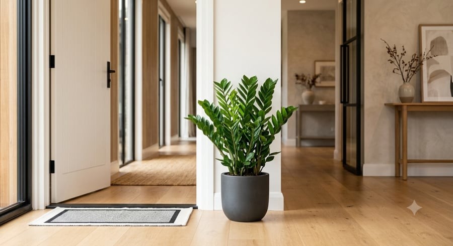 Cây kim tiền thường được yêu thích bởi vẻ xanh tốt và ý nghĩa tài lộc theo quan niệm phong thủy.