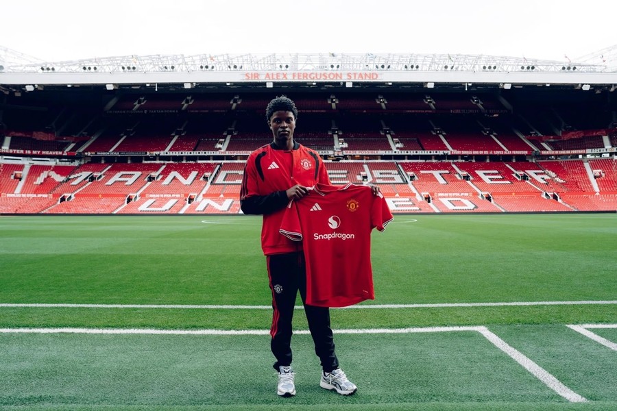 Karim Cassim chỉ vừa đến Man Utd. Ảnh: Manchester United FC.