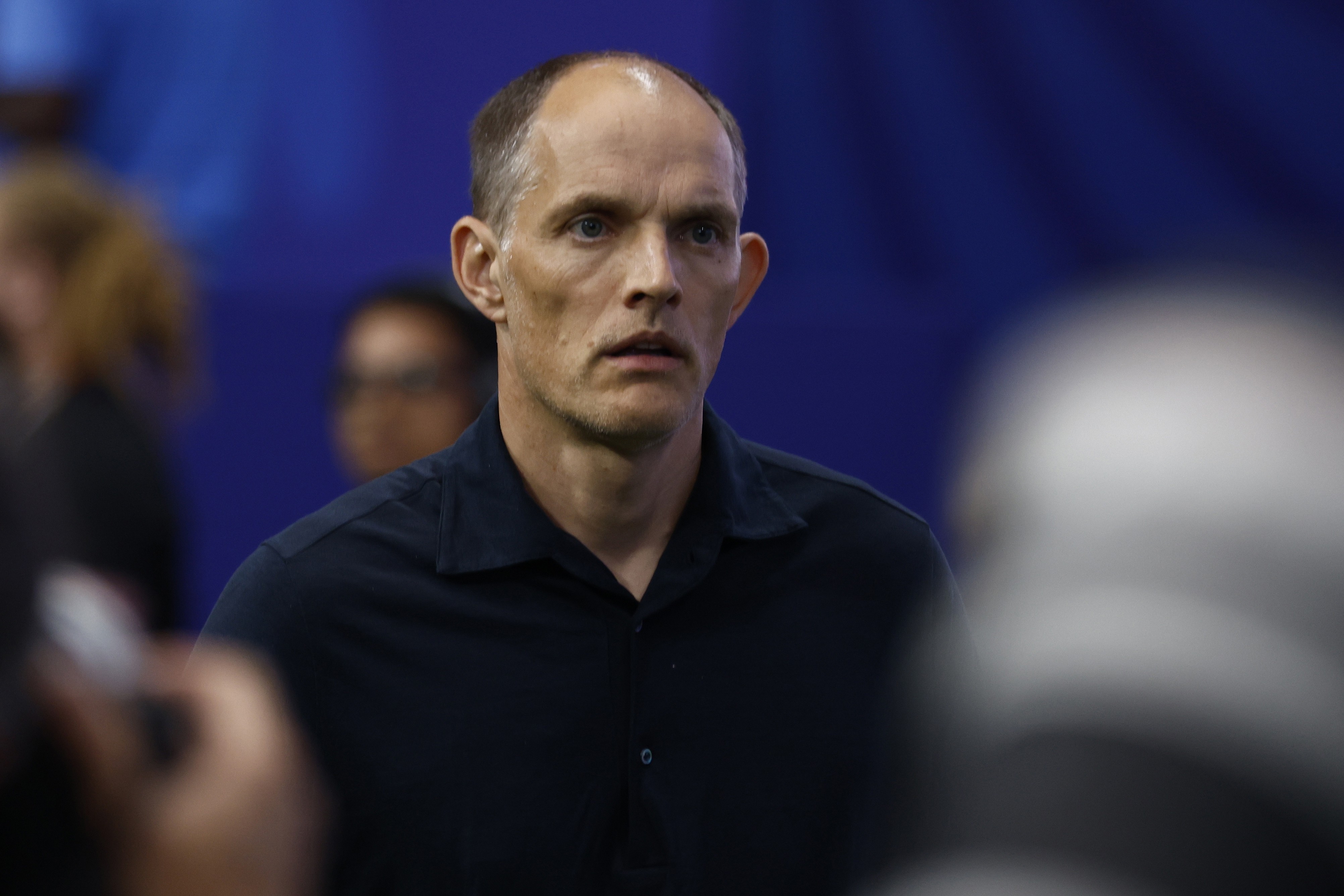 Thomas Tuchel sẽ nhìn lại vấn đề của tuyển Anh. Ảnh: EPA/WILL OLIVER