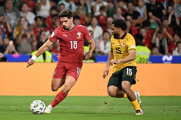Tiền vệ phải: Pedro Neto (7.5) Liên tục khuấy đảo hàng thủ đối phương bằng những pha bứt tốc ngoạn mục. Neto đã không ít lần tạo ra các đường chuyền dọn cỗ cắt ngang vòng cấm và tự mình tung ra cú dứt điểm nguy hiểm đi vào mép lưới ngoài trong hiệp một. 