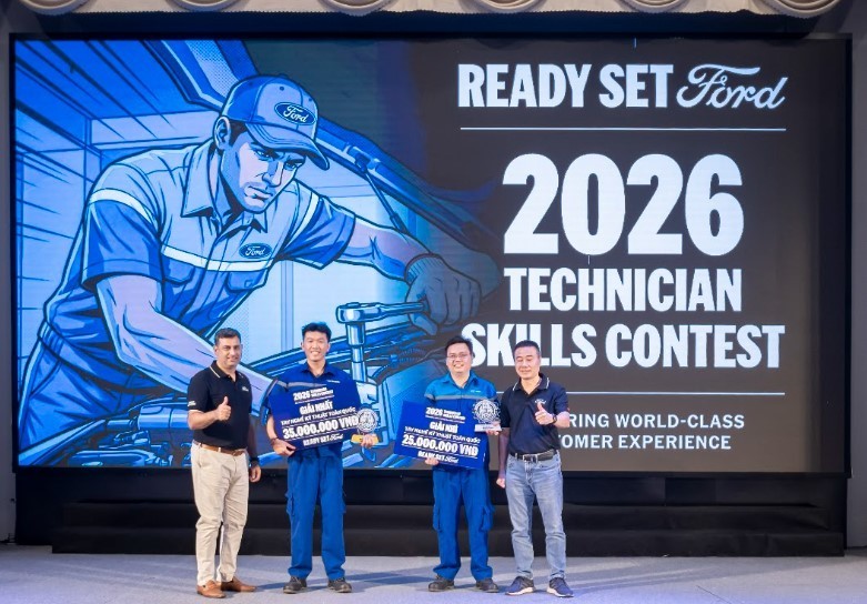 Ford Việt Nam tổ chức Hội thi Tay nghề Kỹ thuật Toàn quốc 2026, tập trung nâng cao năng lực dịch vụ sau bán hàng ảnh 4