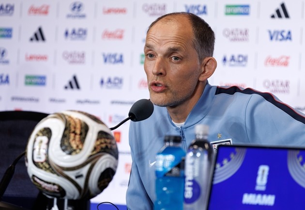 Thomas Tuchel không hài lòng với lịch đấu của tuyển Anh. Ảnh: EPA/CRISTOBAL HERRERA-ULASHKEVICH