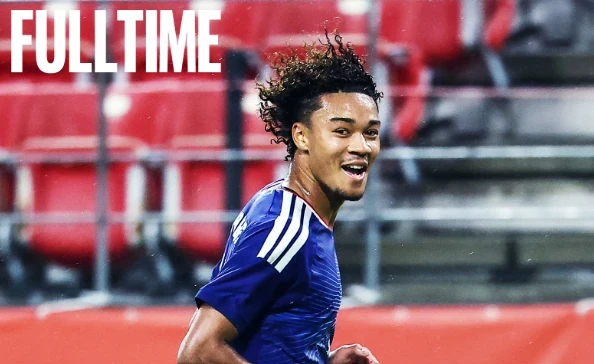 U23 Nhật Bản đánh bại U23 Triều Tiên 1-0. Ảnh: Tài khoản X Liên đoàn bóng đá Nhật Bản.