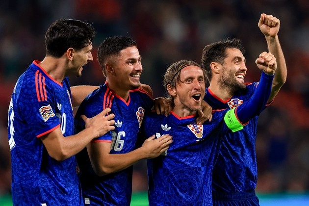 Luka Modric giúp Croatia đánh bại Cộng Hòa Séc. Ảnh: EPA