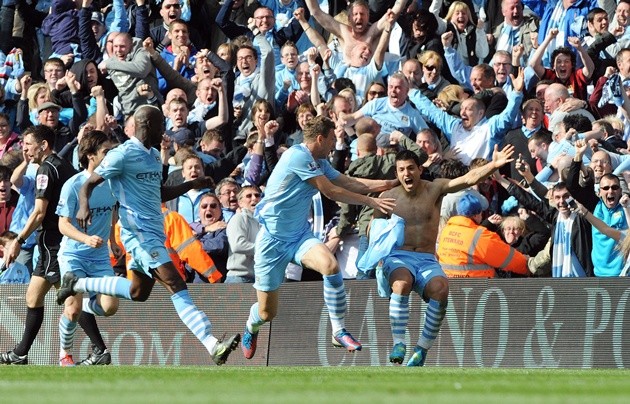 Khoảnh khắc kinh điển của Aguero nguy cơ bị xóa sổ. (Ảnh: EPA Images)