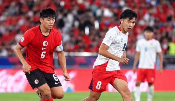 Hong Kong phô diễn sức mạnh trước Lào. Ảnh: ASEAN FOOTBALL.