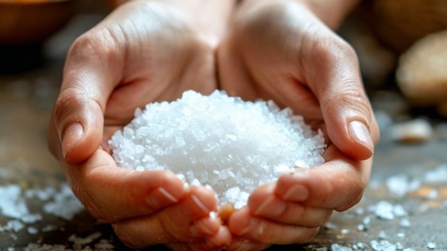 Tại sao nên để muối trong nhà vệ sinh?