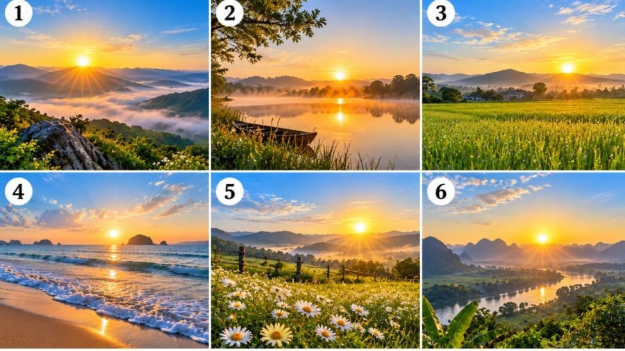 Bạn chú ý vào khung cảnh nào nhất?