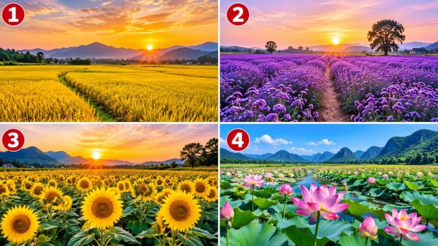 Bạn chọn cánh đồng nào?