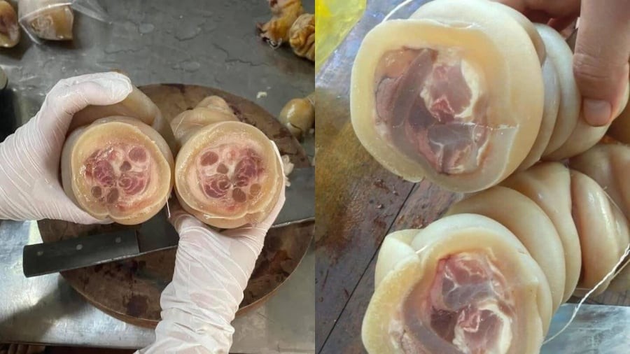 Vó bò luộc chín có thể thái mỏng và ăn cùng nước mắm chấm, nước tương hoặc đem trộn gỏi, ngâm mắm...